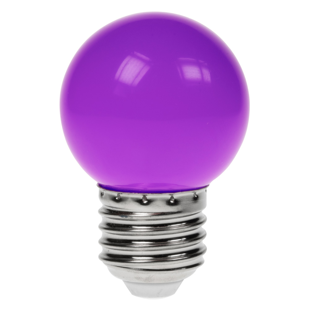 Small purple light online bulbs