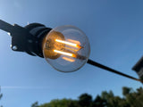 *DISCONTINUED* Lumilife 240V 4.8W BC (B22) Clear Warm White LED Glass Golf Ball Festoon Lamp