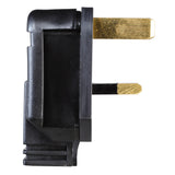 Masterplug Permaplug Heavy Duty 13A Fused Plug - Black (HDPT13B-01)