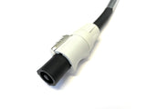 Neutrik powerCON Grey to 16A Socket 240V H07RN-F Adaptor Cable | Black