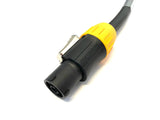16A Plug to Seetronic Power Twist TR1 230V H07RN-F Adaptor Cable | Black
