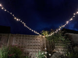 Inno-Lite Pro Fairy Lights - Switchable Warm/Cold White LEDs - White Rubber Cable - 10 Metre