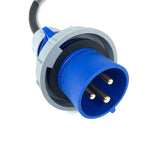 32A 3 Pin 230V IP65 2 Way 32A Sockets Soft Y Splitter H07RN-F Cable Adaptor