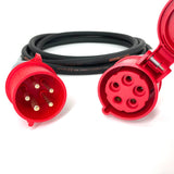 32 Amp 5 Pin 400V IP44 4mm² H07RN-F Extension Lead