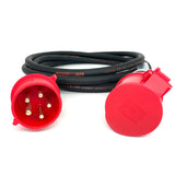 32 Amp 5 Pin 400V IP44 6mm² H07RN-F Extension Lead