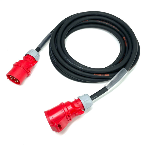 32 Amp 5 Pin 400V IP44 6mm² H07RN-F Extension Lead