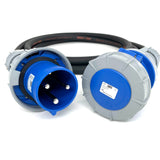 63 Amp 3 Pin 230V IP67 10mm² H07RN-F Extension Cable