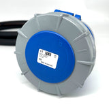 63 Amp 3 Pin 230V IP67 10mm² H07RN-F Extension Cable