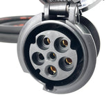 63 Amp 5 Pin 400V IP67 16mm² H07RN-F Extension Cable | Black