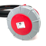63 Amp 5 Pin 400V IP67 16mm² H07RN-F Extension Cable