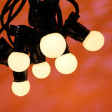 Festoon Package - Opaque Warm White LED Lamps - 20m + 20 ES Lamps