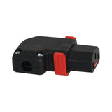 IEC Lock Rewireable 10A IEC C13 Socket - Left/Right