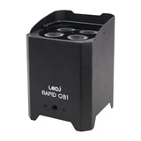 LEDJ Rapid QB1 IP Battery Uplighter - 8x Unit Kit with Charging Flightcase