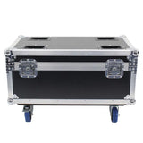 LEDJ Rapid QB1 IP Battery Uplighter - 8x Unit Kit with Charging Flightcase