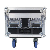 LEDJ Rapid QB1 IP Battery Uplighter - 8x Unit Kit with Charging Flightcase