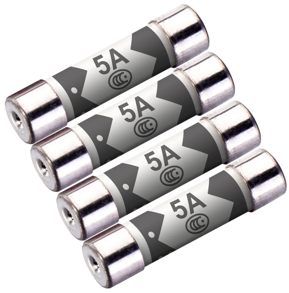 Masterplug 5A Fuses - Pack of 4 (FUSE5)