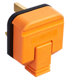 Masterplug Permaplug Heavy Duty 13A Fused Plug - Orange (HDPT13O-01)