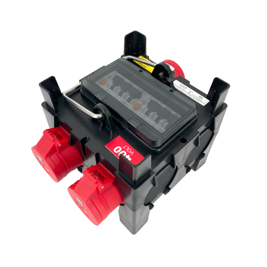 PCE IMST Power Distribution Box 32A 5 Pin 400V 3 Phase with RCBO ...