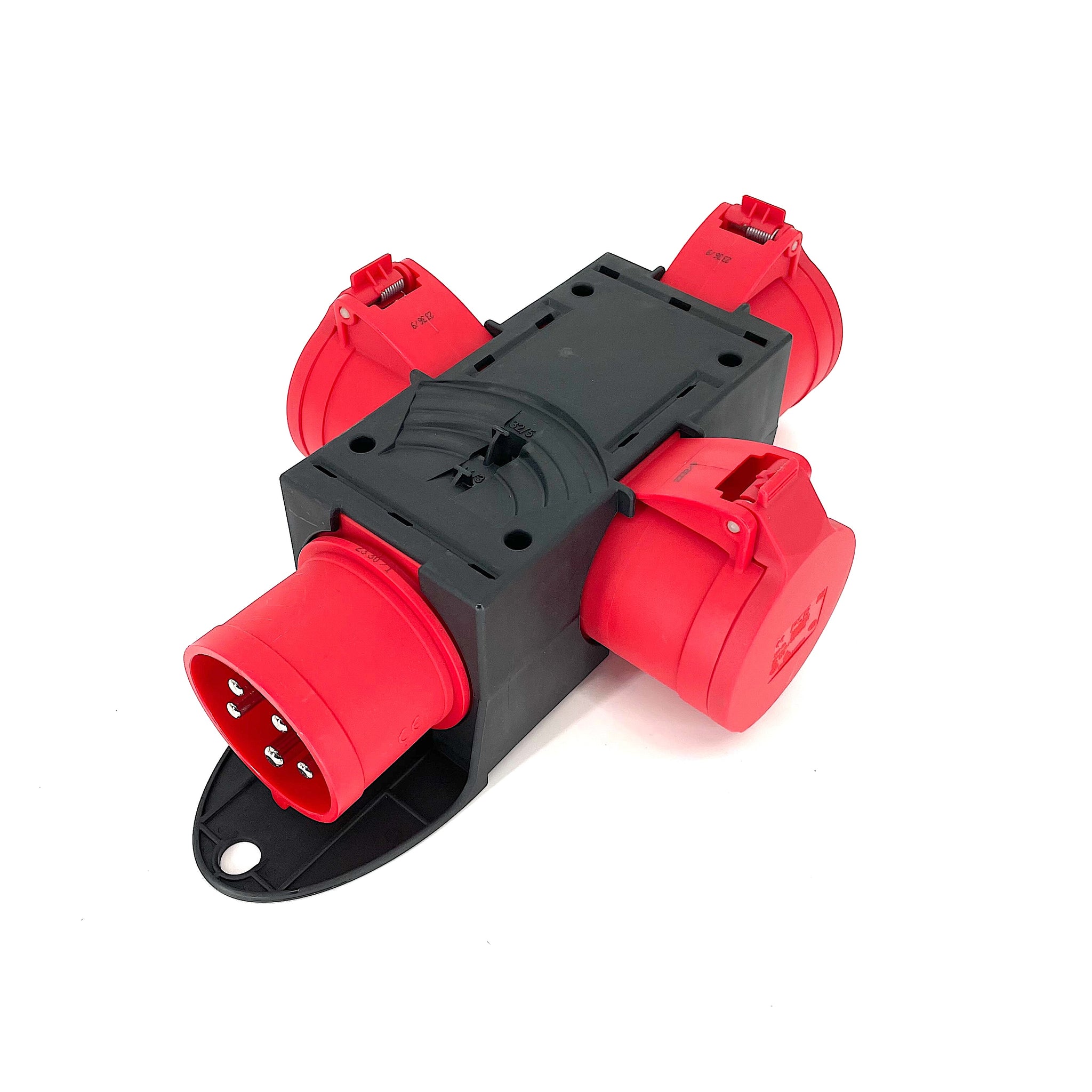 A1 ELECTRICS -32 Amp 5 Pin 3-phasig 400V Stecker und Steckverbinder Set - CEE IEC Industrial 32 A Rot A1 ELECTRICS -32 Amp 5 Pin 3-phasig 400V Stecker und Steckverbinder Set - CEE IEC Industrial 32 A Rot