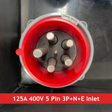 PCE MERZ A796 Distribution Box 125A 400V > 1x 63A 400V + 2x 32A 400V + 12x 32A 230V + 12x 16A 230V - MCBs/RCBOs