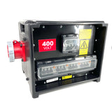 PCE MERZ A805 Distribution Box 63A 400V > 1x 63A 400V, 4x 32A 400V - MCB/RCBOs