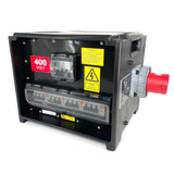 PCE MERZ A805 Distribution Box 63A 400V > 1x 63A 400V, 4x 32A 400V - MCB/RCBOs