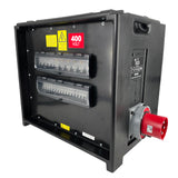 PCE MERZ Distribution Box 125A 400V > 2x 63A 400V + 2x 32A 400V + 3x 32A 230V + 3x 16A 230V - MCBs/RCBOs