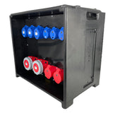 PCE MERZ Distribution Box 125A 400V > 2x 63A 400V + 2x 32A 400V + 3x 32A 230V + 3x 16A 230V - MCBs/RCBOs