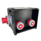 PCE MERZ Distribution Box 125A 400V > 2x 63A 400V - MCBs