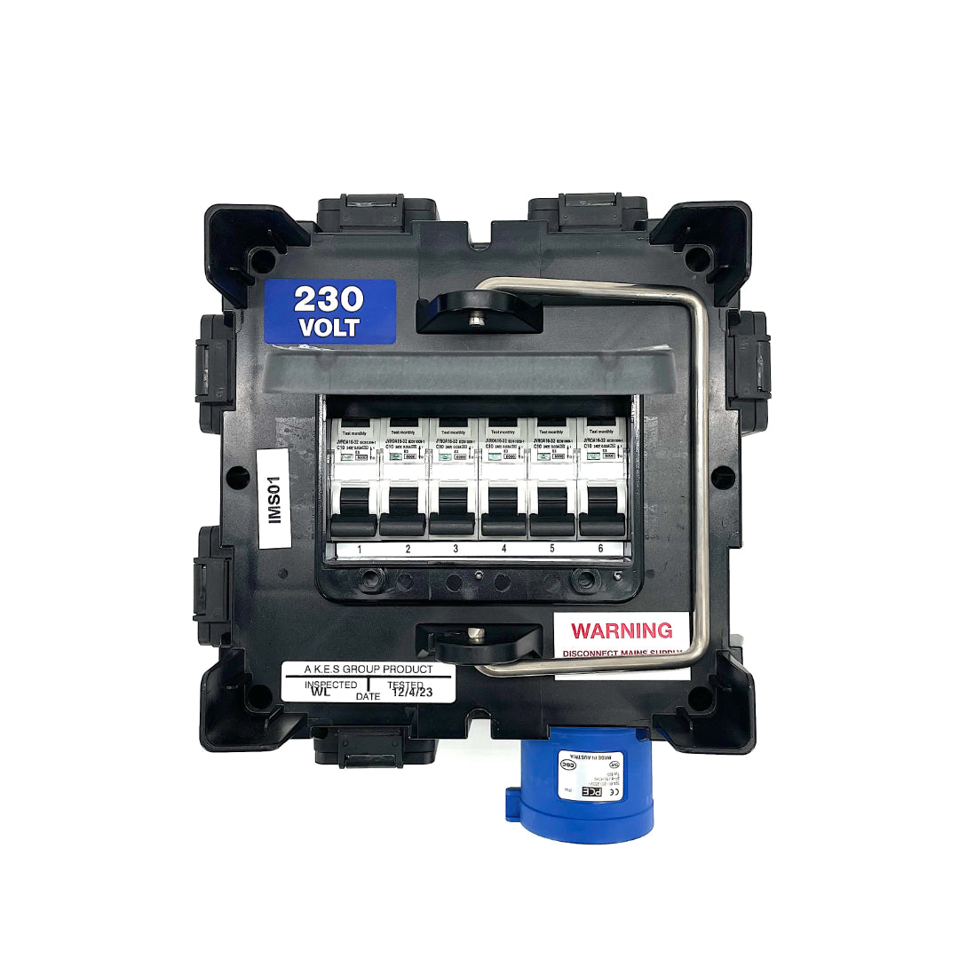 PCE Distribution Box St. Anton 32A 2P E 230V to 3 x 16A 2P PCE Distribution Box St. Anton 32A 2P E 230V to 3 x 16A 2P