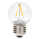 Festoon Package - Clear Warm White LED Filament Lamps - 10m + 20 ES Lamps