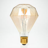 Prolite 240V 4W ES (E27) LED Diamond Gold G95 Dimmable Filament Lamp