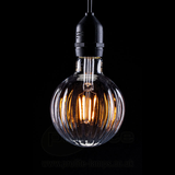 Prolite 240V 4W ES (E27) LED Pumpkin Clear G95 Dimmable Filament Lamp
