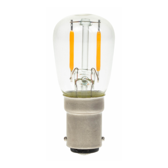 Prolite 240V 2W SBC (B15) 2200K Warm White Pygmy LED Dimmable Filament Lamp