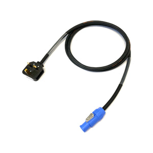 13A Plug to Seetronic Power Twist Blue 240V H07RN-F Adaptor Cable