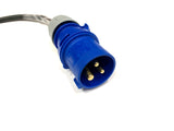 16A Plug to Inline RCD to 16A 240V Socket IP44 Adaptor Lead