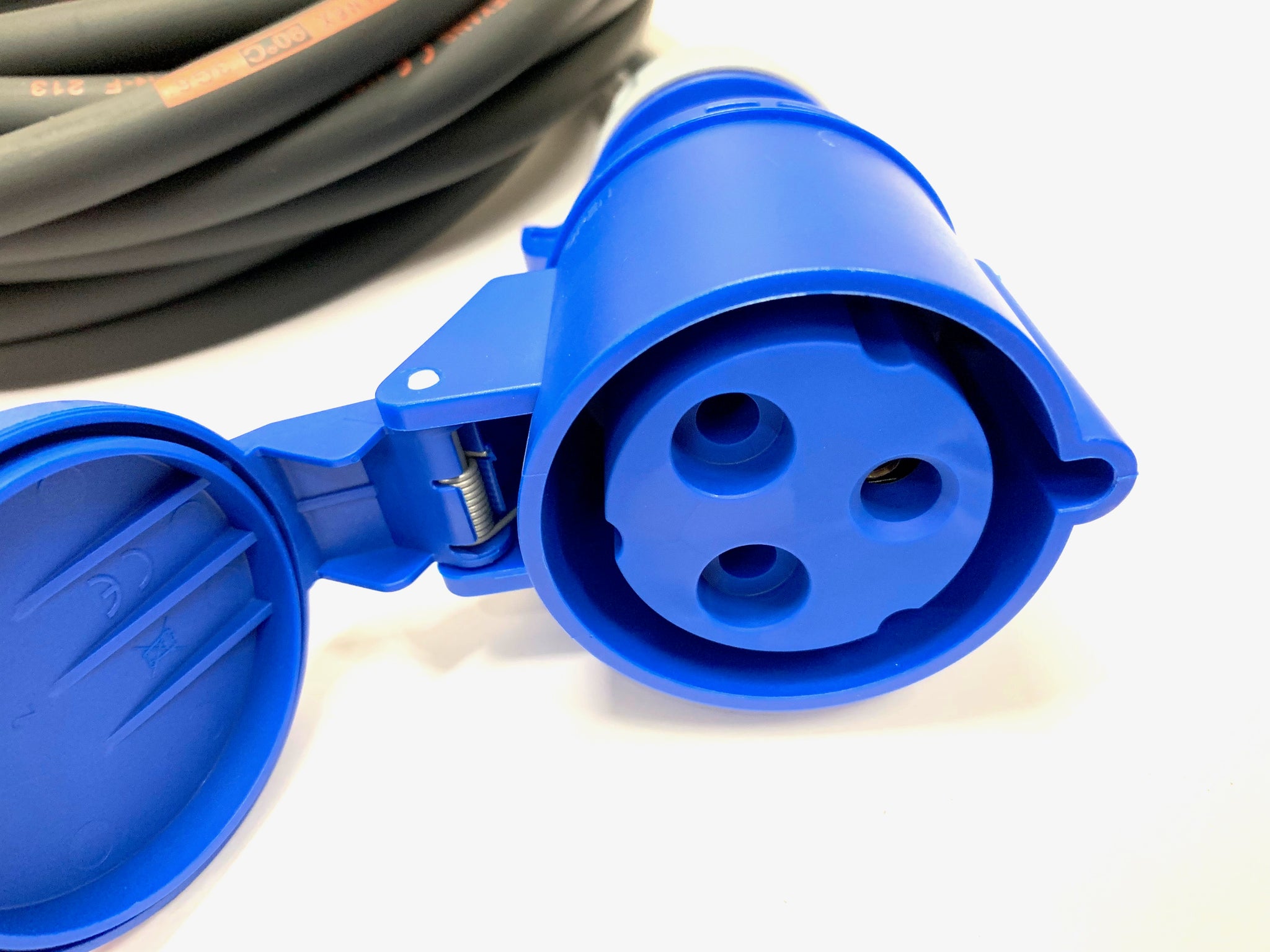 32 Amp 3 Pin 230V Heavy Duty Extension Lead with 6mm² H07RN-F Rubber ...