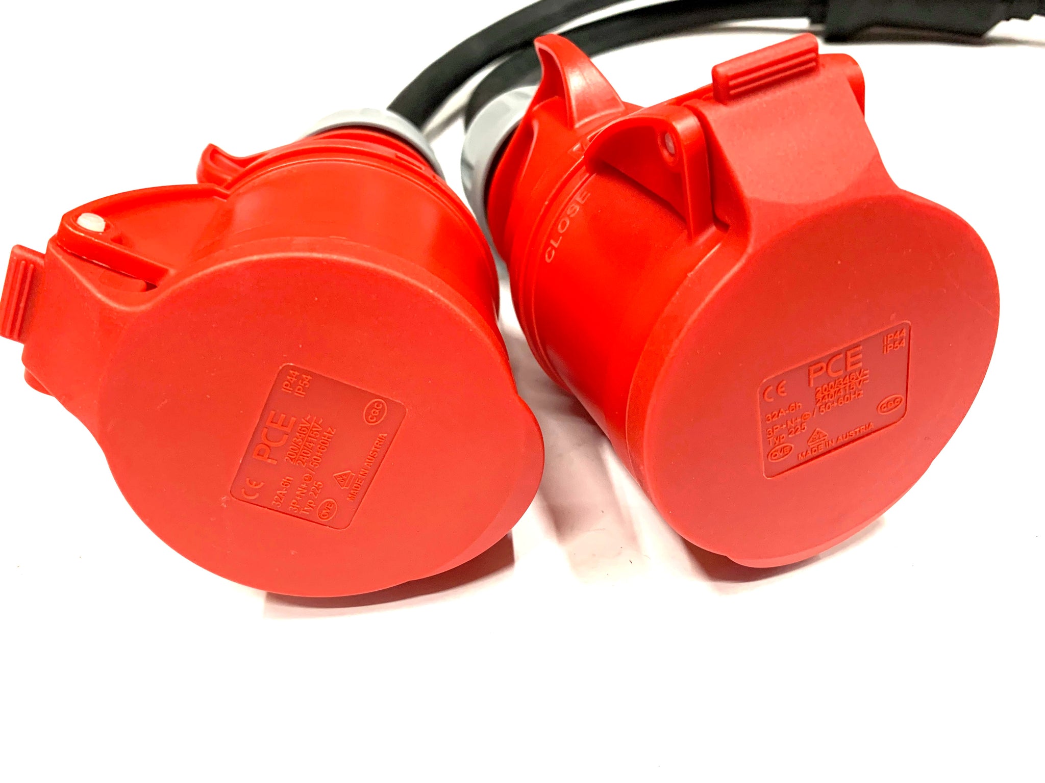 DEWIN Adattatore CEE 415V 16A 5 Pin 3P N E IP67 Accoppiamento Industriale Impermeabile Per Uso - Foto 2