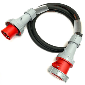 63 Amp 5 Pin 400V IP67 16mm² H07RN-F Extension Cable