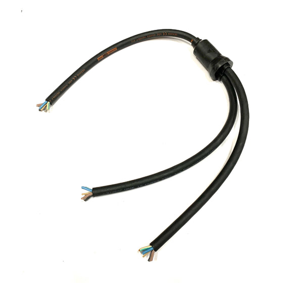 2 Way Soft Y Splitter Cable - 6mm² 5 Core H07RN-F