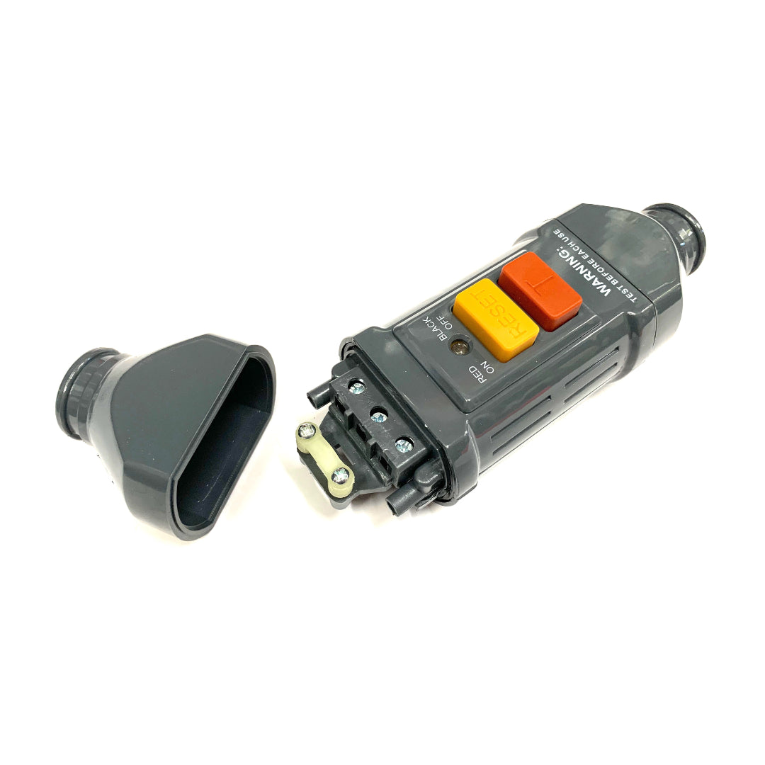 Masterplug Rewireable Inline RCD Safety Trip IP65 – Cinemattag LX