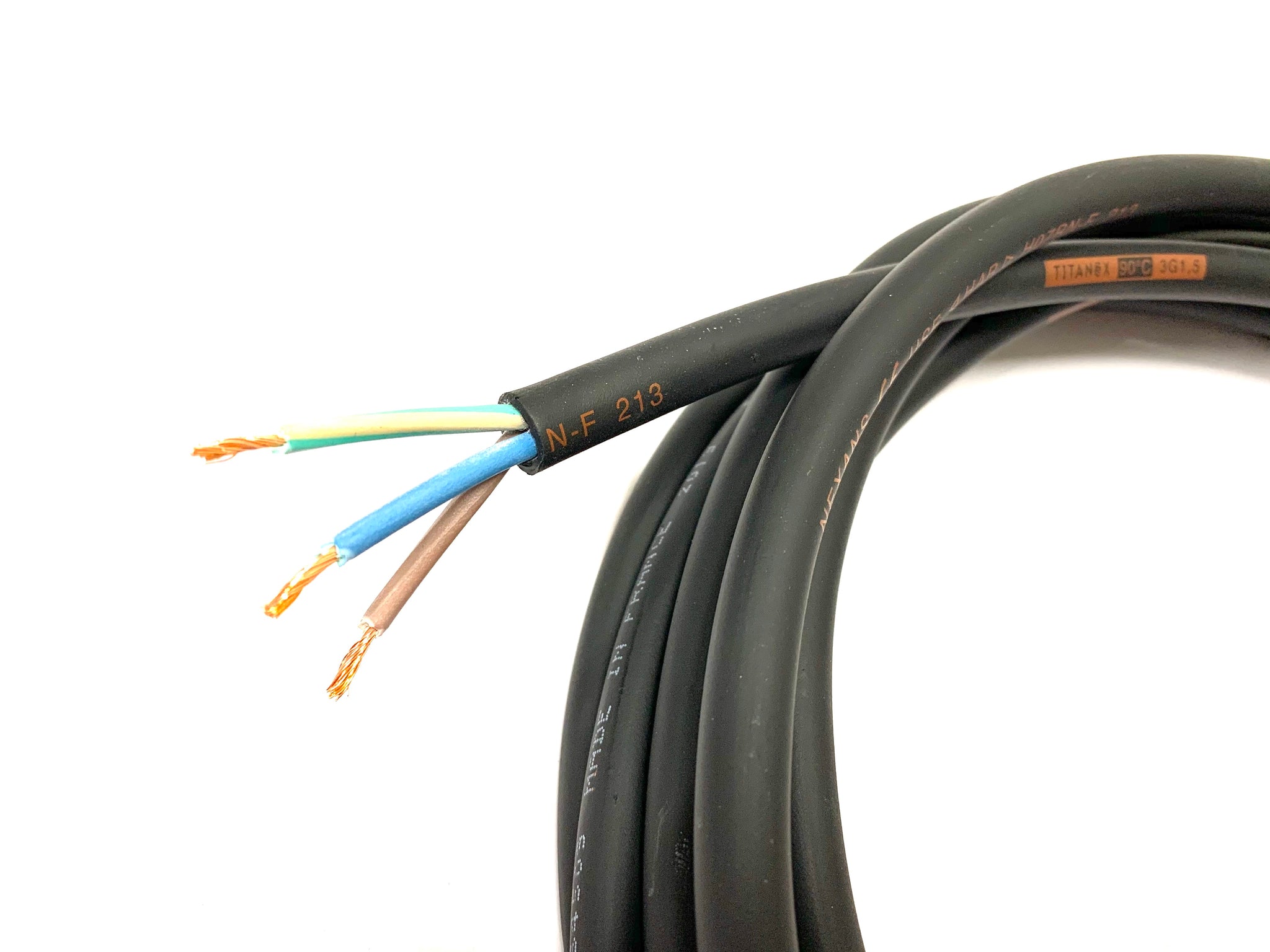Câble HO7 RNF - 2 x 1.5 mm²