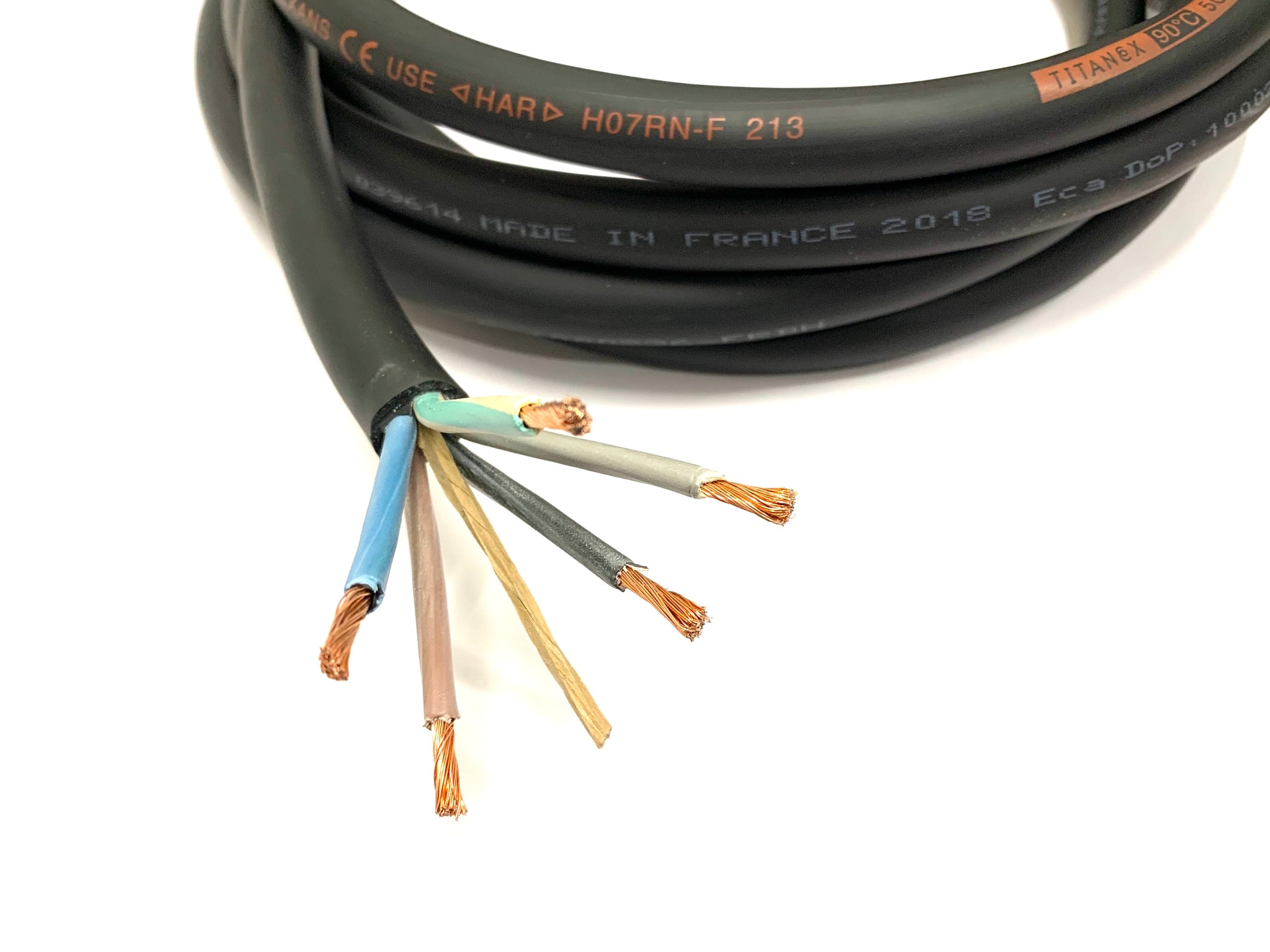 Gummikabel Titanex H07RN-F 5G16mm² | Kober Elektrotechnik Gummikabel Titanex H07RN-F 5G16mm² | Kober Elektrotechnik