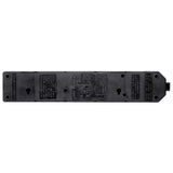 Masterplug Permaplug Heavy Duty 13A 4 Gang Fused Trailing Socket - Black (ELS134B-01)