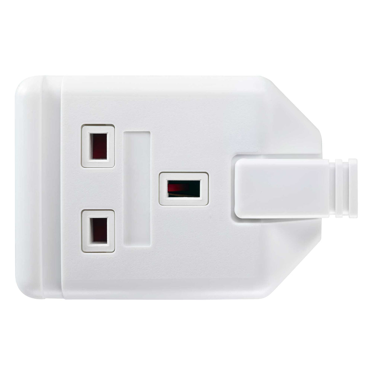 Masterplug Permaplug Heavy Duty 13A 1 Gang Trailing Socket - White (EL ...