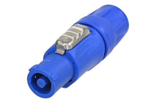Neutrik powerCON 20A Power-in Connector - Blue (NAC3FCA)