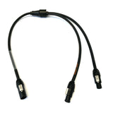 Neutrik powerCON TRUE1 2 Way Soft Y Splitter H07RN-F Adaptor Cable
