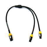 Seetronic Power Twist TR1 2 Way Soft Y Splitter H07RN-F Adaptor Cable